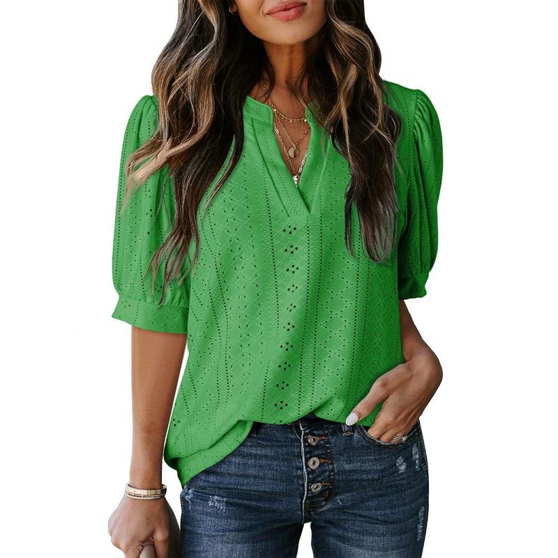 Summer Cute Lace Casual Blouses