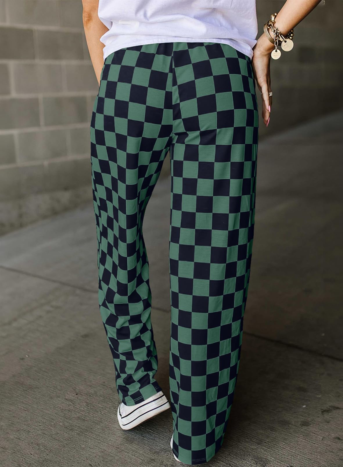 Checkered Pants
