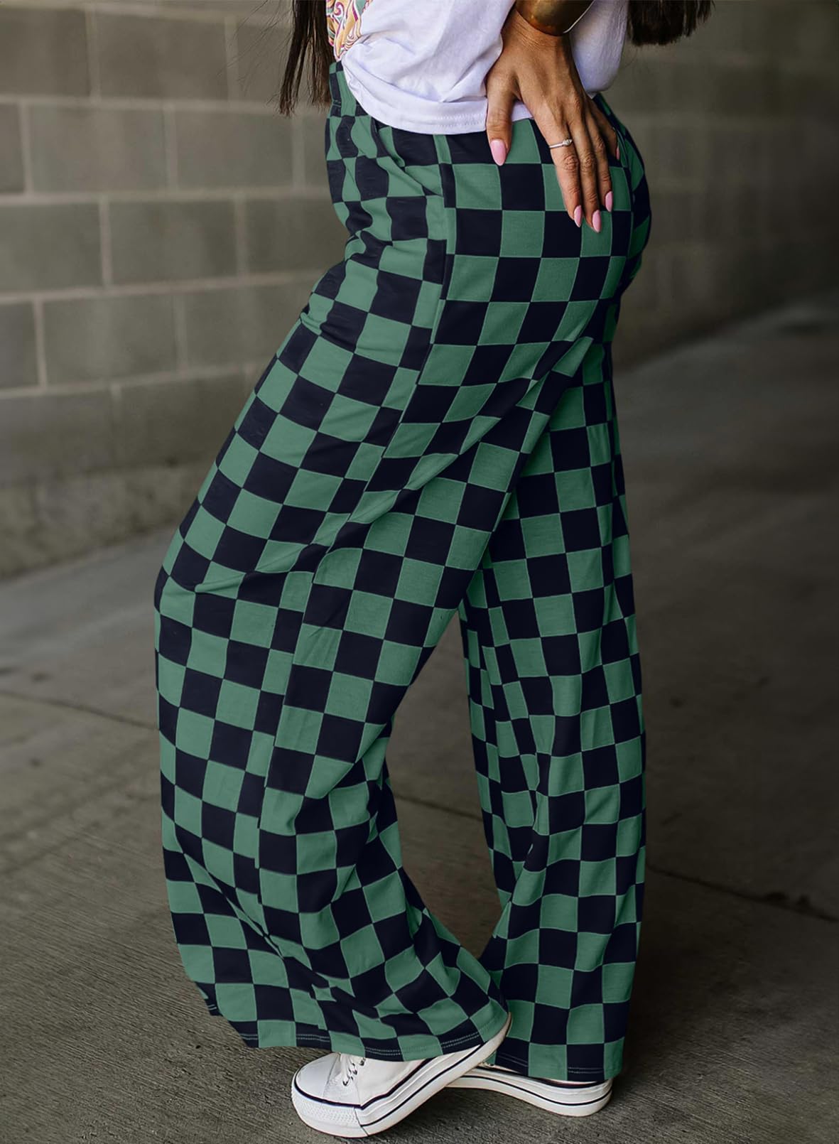 Checkered Pants
