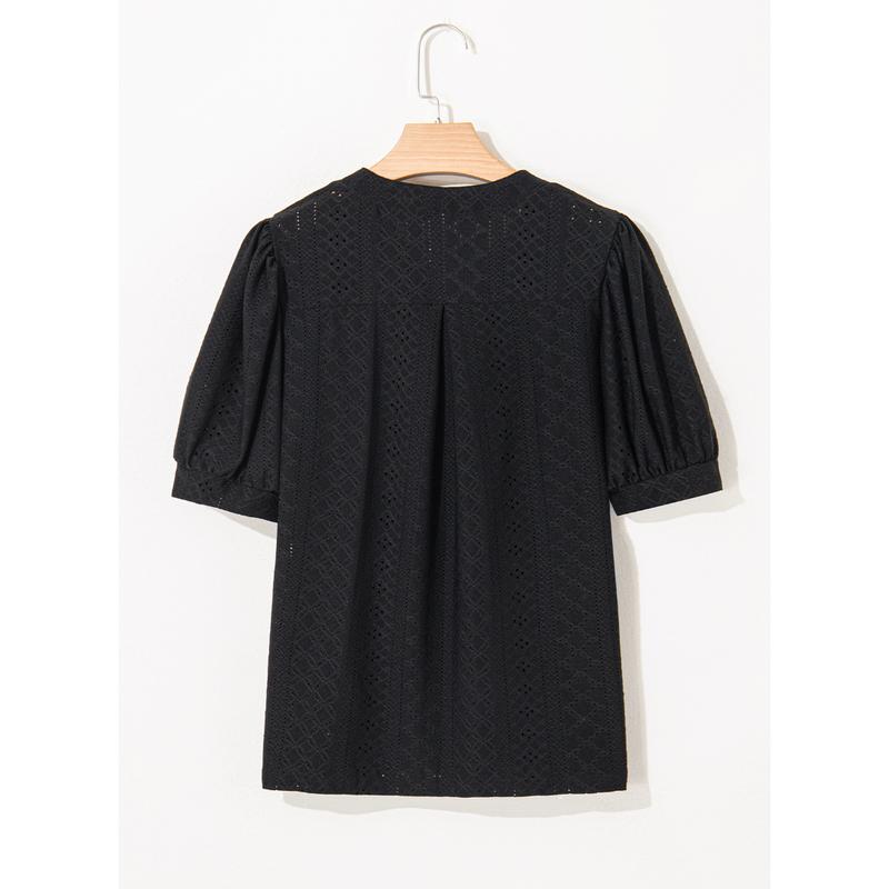 Summer Cute Lace Casual Blouses