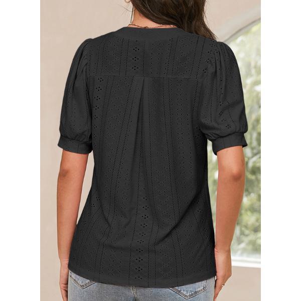 Summer Cute Lace Casual Blouses