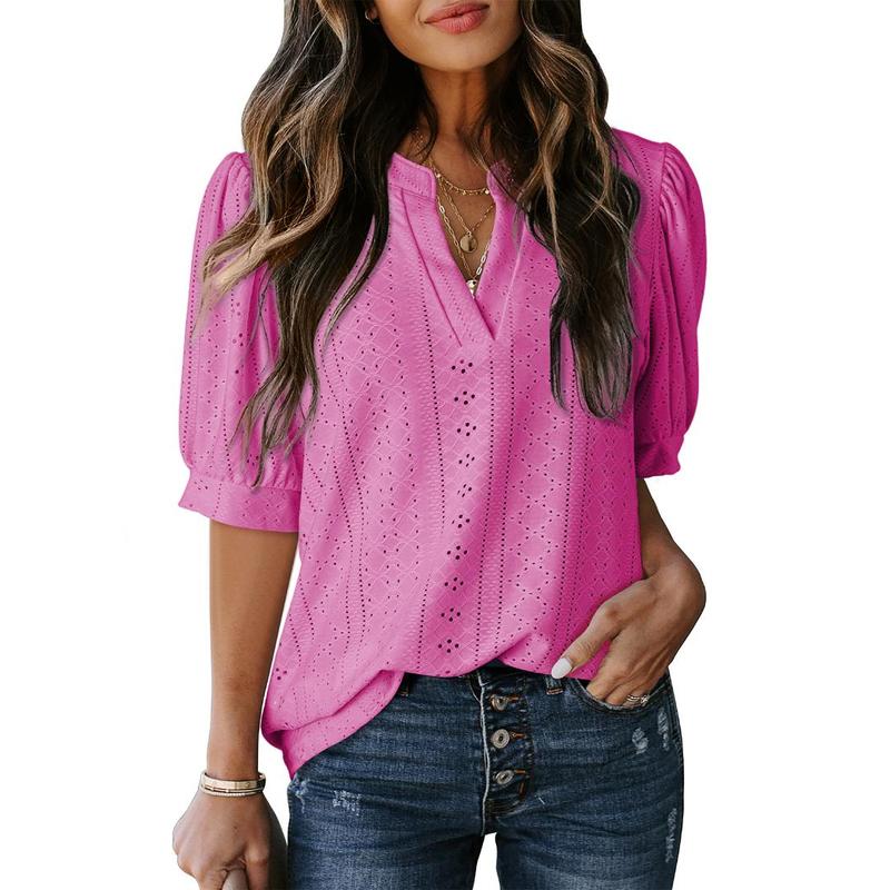 Summer Cute Lace Casual Blouses