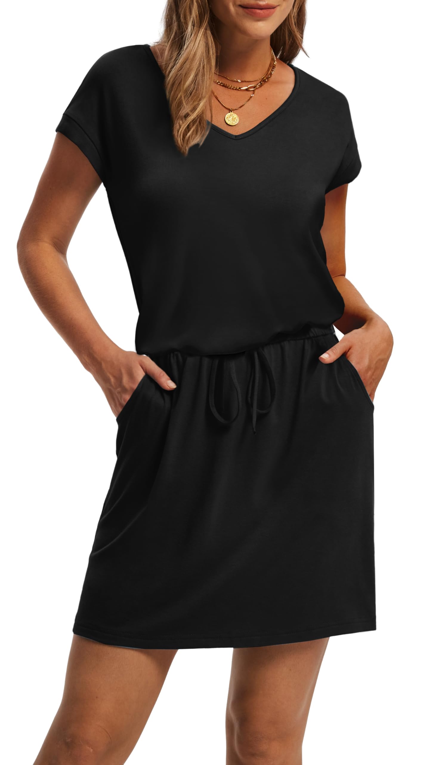 V Neck Casual Dress Dresses