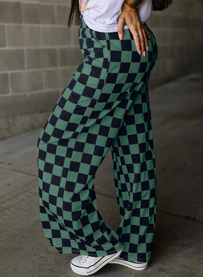 Checkered Pants