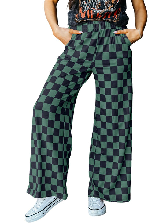 Checkered Pants