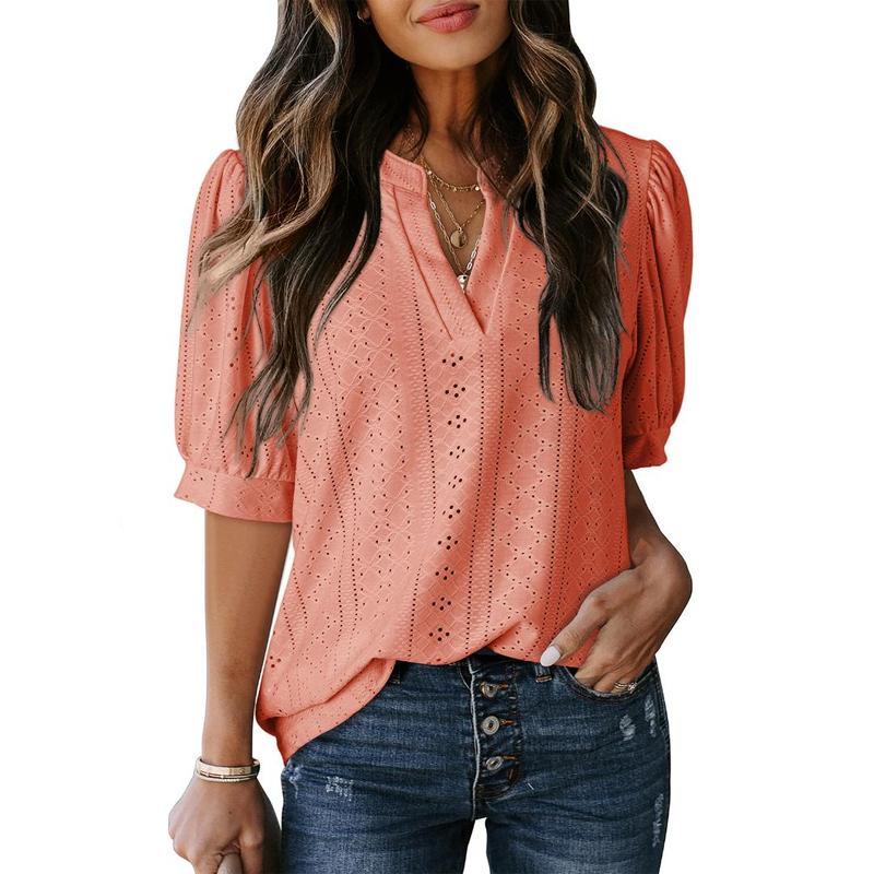 Summer Cute Lace Casual Blouses